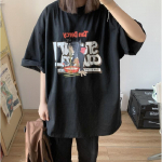 Meeste l&uuml;hikeste varrukatega T-s&auml;rgid Graafilise tr&uuml;kiga kirjaga Poolvarrukatega T-s&auml;rgid Pullover T-s&auml;rk Juhuslik T-s&auml;rk Meeste Korea Vabaaja Kaela Retro Topid M must
