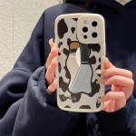 Korea Aesthetic Cloud Mirror Flower kaamera kaitsev telefoni&uuml;mbris iPhone 13 12 11 Pro Xs Max X Xr 7 8 Plus pehme tagakaas For iPhone XS Max