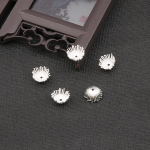 1 tk lille tolmuka kuju valamine vasest tarvikud ehete valmistamiseks isetegemiseks v&otilde;lukaunistused 5*11mm 1pcs kuld