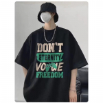 Meeste T-s&auml;rgid Graafilise tr&uuml;kiga kirjaga Moebr&auml;ndi t-s&auml;rgid meestele &uuml;lisuured t-s&auml;rgid Meeste r&otilde;ivad Vabaaja T-s&auml;rgid Meeste Suvine Korea Retro M must