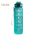 Spordikarikas, suure mahutavusega tolmukindel plastik, kasulikud k&otilde;rge temperatuurikindlad veemahlapudelid koolitarbed sinine