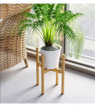 Reguleeritav taimealus, bambusest toataimede alused, nurgalillehoidja elutuppa, sobib 19&ndash;27 cm pottidele