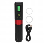 Juhtmevaba p&ouml;&ouml;rleva t&auml;toveeringu pliiatsi masin p&uuml;simeigi masina ajastusfunktsioon 2000 mAh LED-ekraan lainerivarjuti jaoks 0,5 V Reguleerige 3,5 mm k&auml;iku