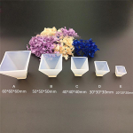 P&uuml;ramiidne silikoonvorm isetehtud vaik Dekoratiivne vorm K&auml;sit&ouml;&ouml; ehete valmistamine hallituse valgeks Type D