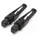 Tagumised jalapulgad SUZUKI GSX1300R GSXR600 750 1000 GSR600 750 GSXS1000 GSF1250 GSF650 Bandit tagumise reisija jaoks must