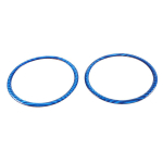 Car Sticker Dashboard Side Air conditioning Air Vent Outlet Ring Cover Trim Frame For Mitsubishi Eclipse 2006-2011 sinine