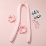 Kuumavabad juukserullid Peapael Curling Rod Foam Curler Siidist Curling Ribbon Juukser&otilde;ngas DIY juuste kujundamise t&ouml;&ouml;riistad Tee juustele lokke 3