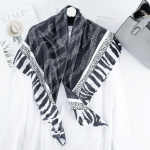 Kvaliteetsed luksuslikud siidist sallid peapael Sallid kaelasall naistele kett siidist sall naiste dekoratiivne sall 90*90cm