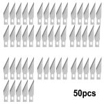 Roostevabast terasest kirurgilise skalpelliga graveerimine noaterad puidu nikerdamine, graveerimine peat&uuml;ki noa tera 50pcs