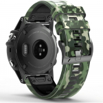 Asendus 22mm 26mm Quickfit Camuflage silikoonist kellarihm Garmin Epix Gen 2 Fenix ​​7X 7 6X 6 Pro 5 5X Plus k&auml;ev&otilde;ru rihmadele 22mm Epix Gen 2