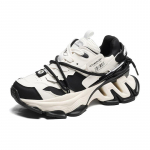 Fujin 6 cm platvormiga kiiluga paksud tossud Moodsad &otilde;huv&otilde;rguga ehtsast nahast naiste suvised hingavad moodsad &otilde;&otilde;nsad Lasies kingad 35