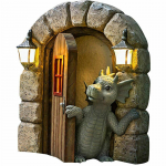 Aiadraakoni kujud V&auml;liskujundus Dinosaurused Avatud uks Aiakaunistused Aiakaunistused B