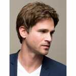 S&uuml;nteetiline parukas L&uuml;hikesed parukad meestele Naturaalsed lokkis parukad meestele Blond pruun kihiline parukas Kuumakindel kiud igap&auml;evaseks kasutamiseks peol Cosplay kuldpruun v&auml;rv