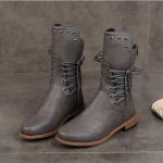 Punk platvormkingad Naiste gooti l&uuml;hikesed naiste ratsusaapad paksu p&otilde;hjaga gooti saapad Talvine tennis, suur tald 43 hall