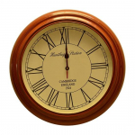 Cambridge Inglismaa 1924. aasta antiikpuitraamiga seinakell 40,64 cm k&ouml;&ouml;gi, kodu, elutoa vaikne, tiksuv maal&auml;hedane seinakell