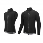 WOSAWE meeste helkurjalgratta tuulejope tuulekindel jalgratta jope S must