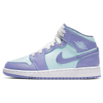 Air Jordan 1 Mid GS Purple Pulse Laste tossud Arctic-Punch Glacier-Blue 554725-500 36