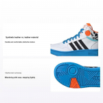 Disney x adidas Hoops 3.0 Mid J Mickey Mouse Laste tossud Valge Pilvevalge P&otilde;hiv&auml;rv Must GY6634 38
