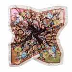 Kvaliteetsed luksuslikud siidist sallid peapael Sallid kaelasall naistele kett siidist sall naiste dekoratiivne sall 90*90cm punane