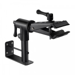 Jalgratta lauahoidik, m&auml;gijalgratta maanteejalgratta hooldusklamber, seinale paigaldatav jalgrattahoidik must