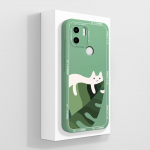 Xiaomi Redmi A1+ A2+ Plus &uuml;mbrise tagakaas Mood Avokaado Matt Pehme Vedel Silikoon P&otilde;rutuskindel kandiline telefonikott kaitsev korpus kaitseraua Redmi A1+/A2+