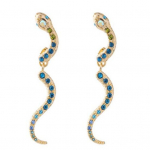 Vintage laineline madu kivist inkrusteeritud naiste peo&otilde;htu banketi k&otilde;rvar&otilde;ngad v&otilde;luvad ehted