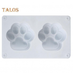 V&otilde;tmehoidja vorm 2 &otilde;&otilde;nsusega k&uuml;psetust&ouml;&ouml;riistad Keskkonnas&otilde;bralikud Kasulikud Mini Erinevad Kassik&uuml;&uuml;nis Silikoonvorm K&auml;sit&ouml;&ouml;ks valge