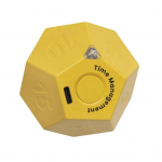 Time Ball laetav minitaimer Lihtne kasutada kahe &auml;ratuskella režiimiga Pomodoro taimeriga toiduvalmistamise tarvikud kollane