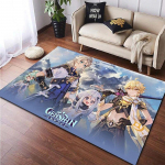 Genshin Impact HD-prindiga vaip Majapidamisvaip Lastetuba Elutuba Tool Voodi k&otilde;rval Modernne Lihtne P&otilde;randamatt kawaii vaip 40cm x 60cm