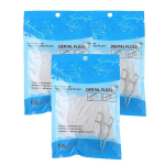 Blue Kai hambaravi niit &uuml;hekordselt kasutatav, 100 t&uuml;kki, 3 t&uuml;kki