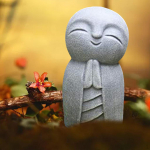 Armas kuju, V&auml;ike Buddha ideaalse sise-/v&auml;likaunistusega - 8,3x4,5x4,5 cm