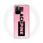Redmi Note 11 5G &uuml;mbris Blackpink roosa ja musta logoga
