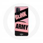 &Uuml;mbris Xiaomi Redmi Note 11s 5G BTS ARMY ja Blackpink Blink Pink Black jaoks