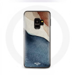 &Uuml;mbris Samsung Galaxy S9 jaoks pluss abstraktse tekstuuriga taust