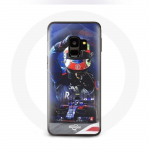&Uuml;mbris Samsung Galaxy S9 Plus vormel 1 Pierre Gasly F1 Racing Driveri jaoks punane sinine