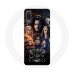 &Uuml;mbris Samsung Galaxy A02 Game of Thrones 8. hooaja Game of Thrones meeskonna plakati logo jaoks