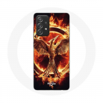 &Uuml;mbris Samsung Galaxy A52 Hunger Games Movie Logo jaoks