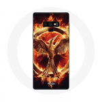 &Uuml;mbris Samsung Galaxy Note 9 Hunger Games Movie Logo jaoks