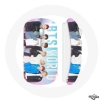 Traaditu hiir - Bangtan - BTS WORLD - &Uuml;hilduv Maci ja PC-ga - Kaasas Wi-Fi USB-pulk - Valge