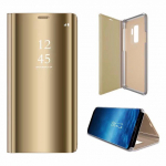 Smart Mirror kukkumisvastane telefoni&uuml;mbris Samsung Huawei Honor Xiaomi Redmi iPhone OnePlusi kaanega, magnetiline klapp PU nahast Samsung S8 must
