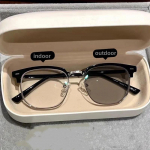 Moodsad fotokroomprillid Meeste Naiste Liiga suur l&uuml;hin&auml;gelikkus prillid V&auml;listingimustes V&auml;rvimuutvad L&uuml;hin&auml;gemisprillid Dioptrid -1