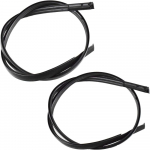 2 tk kvaliteetset musta auto katusekatte vormimiskomplekti Toyota Corolla 2009-2013 jaoks punane