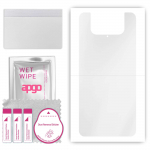 apgo Ultra Clear Protective Skin Sticker for the back compatible with Asus Zenfone 7 Pro ZS671KS, Wrap Film, Hydrogel Film, Flexible, Soft TPU with po