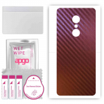 apgo skin sticker film foil vinyl for the BACK compatible with Alcatel 3c, scratch-resistant, easy to install - Carbon Chameleon CAKA5