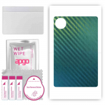 apgo Protective Skin Sticker for the back compatible with Vivo Pad Air, Wrap Film, Foil, Vinyl - Pattern Carbon Chameleon CAKA1