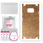 apgo Protective Skin Sticker for the back+sides compatible with Xiaomi Poco X3, Full Wrap Film, Foil, Vinyl - Pattern Rusty Copper