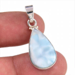 Natural Republic Larimar v&auml;&auml;riskivi 925 prooviga h&otilde;be ripats 1.25'' u4H27