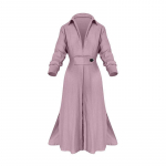 Elegantne kontorileedi t&ouml;&ouml;pluus pikk kleit naiste seksikas V-kaelusega pikkade varrukatega &uuml;hev&auml;rvilised midi-kleidid v&ouml;&ouml;ga suvine vabaaja 3XL roosa