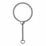 Naiste Slip Chain Kaelakee S&uuml;dame O-r&otilde;ngas Punk Rock Kuuba Pika Kaelakee Ehted Reguleeritav Lariat Y-Kaelakee S&uuml;damekapp v&otilde;tmega