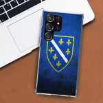 Bosnia ja Hertsegoviina lipu telefoni&uuml;mbris Samsung Galaxy S24 S23 S22 Ultra S21 S20 Fe S10 Plus S10E S9 S8 + Shell Coque Samsung S24 Ultra